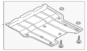 Engine protection Audi Q3 8U 15-18