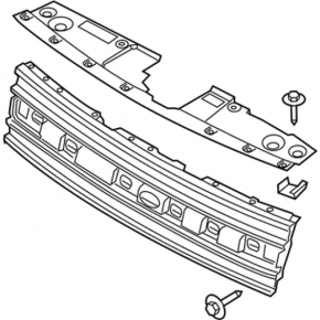 Ford Flex 13-19 Radiator Grille Molding