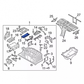 HYBRID BATTERY CONTROL MODULE Ford C-max MK2 13-18 Energi