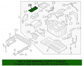HYBRID BATTERY CONTROL MODULE Ford C-max MK2 13-18 Energi