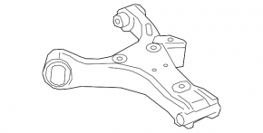 Lincoln Corsair 20-26 lower rear right control arm