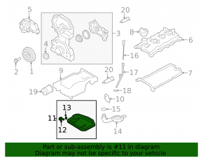 Nissan Rogue 2008-15 2.5 Oil Pan