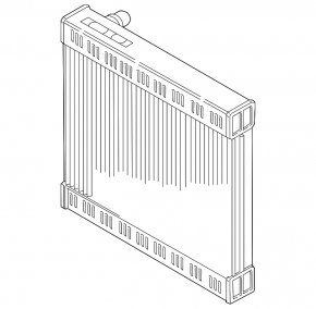 Radiator cooling water BMW 7 G11 G12 16-19 B58