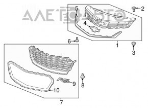Chevrolet Volt Front Emblem 16-
