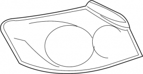 Light outer wing left Infiniti G25 G35 G37 4d 06-14