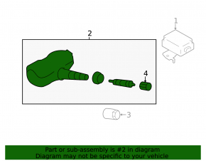 Subaru BRZ 13-20 Tire Pressure Sensor