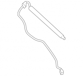 Electric right tailgate shock absorber for BMW X5 F15 14-18