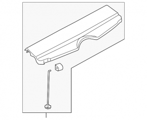 Upper Luggage Rack Mini Cooper F56 3d 14-24