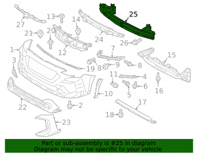 Subaru Outback 2020-22 Front Bumper Reinforcement