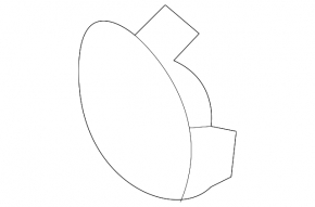 Subaru WRX 15-17 Front Bumper Tow Hook Cap