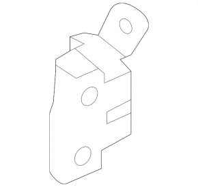 Upper rear right door hinge Subaru Outback 20-