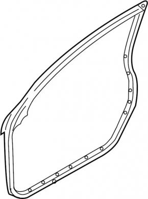 Front left door seal for Infiniti FX35 FX45 03-08