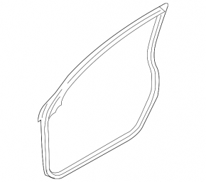 Front left door seal for Infiniti FX35 FX45 03-08