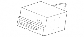 Subaru B10 Tribeca tape recorder radio player