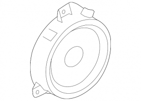 Speaker rear left Subaru Forester 14-18 SJ harman kardon