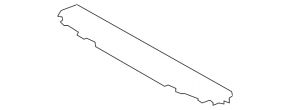 Radiator deflector on the amplifier Audi Q5 8R 09-17