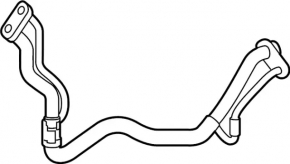 Air Conditioner Pipe Rear Row Double Infiniti JX35 QX60 15-17