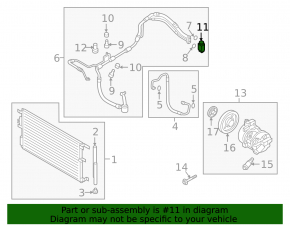 Kia Sportage 17-19 air conditioner heater valve