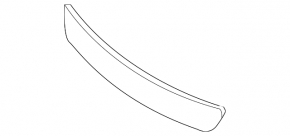 Lower grille of the front bumper Mercedes W164 ML 08-11