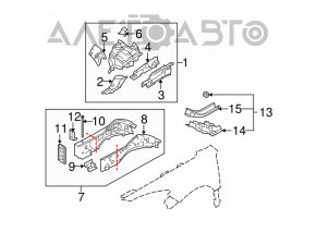 Front quarter left Mazda6 09-13