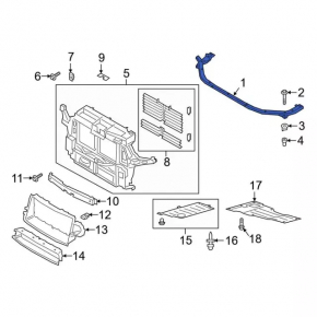 TV top bar Ford Explorer 20-