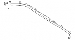 Airbag side curtain right Ford Escape MK4 20-24