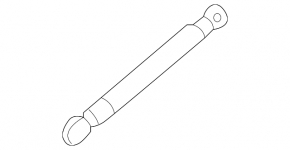 Left hood shock absorber for Land Rover Range Rover Evoque 12-18