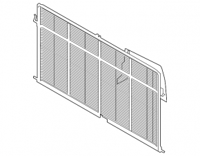 Upper protective radiator mesh BMW X3 G01 18- 2.0T