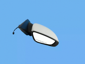 Chrysler 200 15-17 Gray Right Side Mirror Assembly