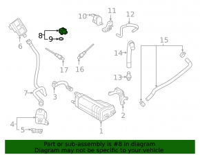 Map sensor Subaru Outback 20-22