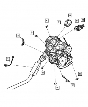 07-12 Dodge Caliber Intake Air Temperature Sensor