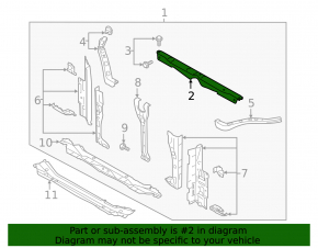 TV bar top Subaru Forester 19- SK
