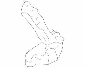 Left hood hinge for Lexus IS200 IS300 99-05