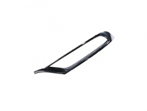 Left fog light frame for Chrysler 300 15-23 restyling, black