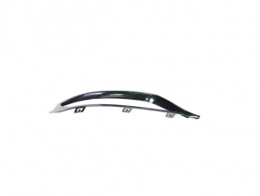 Left fog light frame for Chrysler 300 15-23 restyling, black