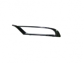Left fog light frame for Chrysler 300 15-23 restyling, black