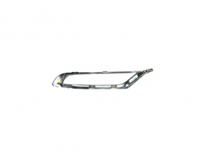 Left fog light frame for Chrysler 300 15-23 restyling, black