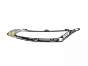 Left fog light frame for Chrysler 300 15-23 restyling, black