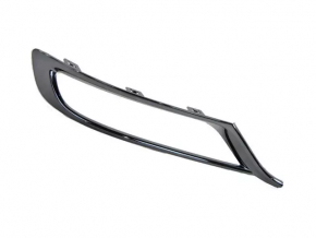 Left fog light frame for Chrysler 300 15-23 restyling, black