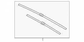 Right wiper blade BMW i3 14-20