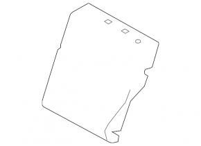Subaru Impreza 4D 17-23 GK Black Rear Seat Backrest, Left