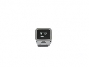 Chrysler Pacifica 17-24 rear right door release button in the center pillar, black with gray