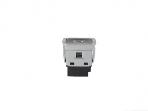 Chrysler Pacifica 17-24 rear right door release button in the center pillar, black with gray