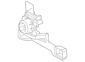 Front bumper parking sensor mount, right, Lexus NX 22-26
