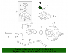 Chip for ambient air temperature sensor VW Beetle 12-19