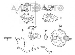 Chip for ambient air temperature sensor VW Beetle 12-19