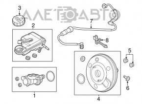 Ford Focus mk3 11-18 2.0 Vacuum Booster