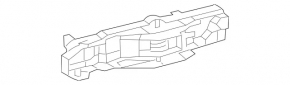 Mercedes W211 rear left door handle mechanism