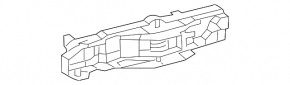 Mercedes W211 rear left door handle mechanism