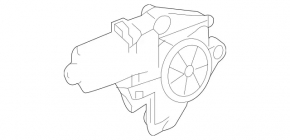 Window lift motor front right Mercedes W164 ML